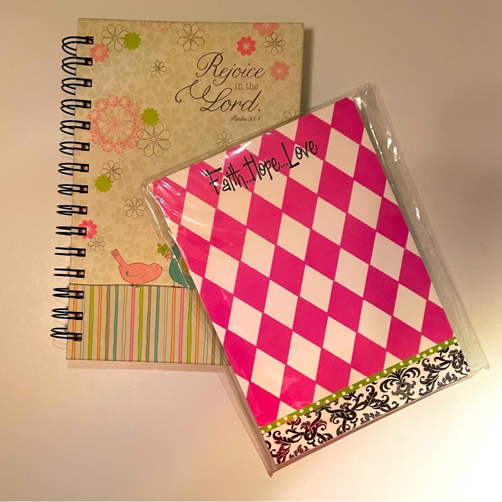Faith based journal and note pad